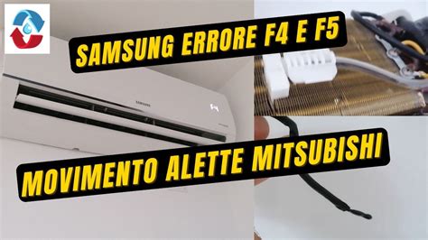 errore f4 condizionatori
